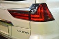 Lexus LX 570 SUV brake light at Manila Auto Salon