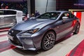 Lexus RC 300h car showcased at the Geneva International Motor Show. Switzerland - March 1, 2016