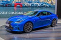 Lexus RC 300h car showcased at the 89th Geneva International Motor Show. Geneva, Switzerland - March 5, 2019