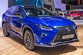 Lexus RX 450h car at the 89th Geneva International Motor Show. Geneva, Switzerland - March 5, 2019