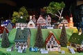 Leyk miniature village window display