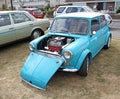 Leyland mini car engine bay