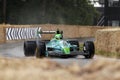 Leyton House CG901 F1 Racing Car at the Goodwood Festival of Speed Royalty Free Stock Photo