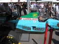 Leyton House F1 car at the 2009 Goodwood Festival of Speed Royalty Free Stock Photo