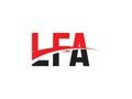 LFA Letter Initial Logo Design