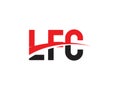 LFC Letter Initial Logo Design Royalty Free Stock Photo