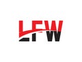 LFW Letter Initial Logo Design