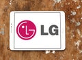 Lg logo Royalty Free Stock Photo