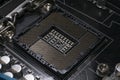 LGA 1155 socket Royalty Free Stock Photo