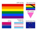 LGBT Gay flags