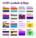 LGBT Gay flags