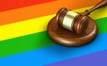 Lgbt Law And Lgbtq Legislation Concept