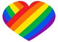 lgbt parade month, symbol and lgbt day Royalty Free Stock Photo