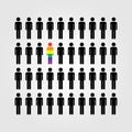 LGBT people vector icon