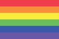 LGBT pride flag