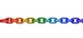 LGBT Rainbow Chain Background Identity Gender