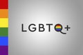 LGBTQ community gay pride concept