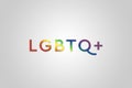 LGBTQ community gay pride concept
