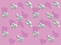 3D Gay Icons Vector Seamless Background Wallpaper Set 2-01