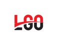 LGO Letter Initial Logo Design