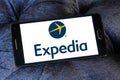 Expedia logo Royalty Free Stock Photo