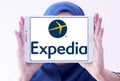 Expedia logo Royalty Free Stock Photo