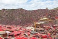 Lharong Monastery of Sertar Royalty Free Stock Photo