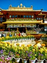 Norbulingka, the Dalai Lama`s Summer Palace. Lhasa, Tibet, China