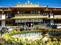 Norbulingka, the Dalai Lama`s Summer Palace. Lhasa, Tibet, China