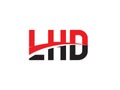 LHD Letter Initial Logo Design Royalty Free Stock Photo