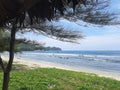 LHOKNGA beach view, Aceh Besar, Aceh Indonesia Royalty Free Stock Photo