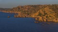 Li Cossi Beach in Sardinia coast. Royalty Free Stock Photo