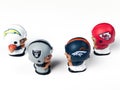 Li`l Teammates Toy Figures AFC West Royalty Free Stock Photo