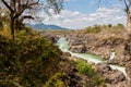 Li Phi waterfall in Laos