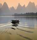 Li River - Guangxi Province - China Royalty Free Stock Photo