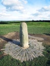 The Lia FÃÂ¡il (Stone of Destiny) atop the Hill of Tara, IRELAND Royalty Free Stock Photo