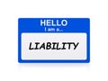 Liability tag
