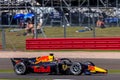 Liam Lawson races in round 4 of the 2021 Formula 2 season at Silverstone Royalty Free Stock Photo