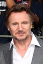 Liam Neeson arrives at the Royalty Free Stock Photo