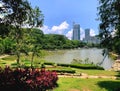 Lianhuashan park summer view Royalty Free Stock Photo