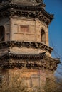 A Liao Dynasty pagoda on the outskirts of Beijing, China Royalty Free Stock Photo