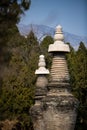 A Liao Dynasty pagoda on the outskirts of Beijing, China Royalty Free Stock Photo