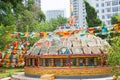 Shisheng Templein in Shenyang, Liaoning, China.