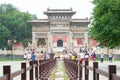 Zhaoling Tomb of the Qing Dynasty (UNESCO World Heritage site) in Shenyang, Liaoning, China.