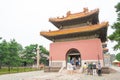 Zhaoling Tomb of the Qing Dynasty (UNESCO World Heritage site) in Shenyang, Liaoning, China.