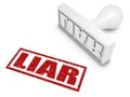 Liar! Royalty Free Stock Photo