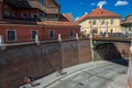 Liars Bridge over Ocnei Street, Sibiu, Romania Royalty Free Stock Photo