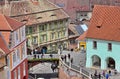 Liars bridge in Sibiu, Romania Royalty Free Stock Photo