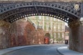 Liars' bridge in Sibiu, Transylvania, Romania Royalty Free Stock Photo