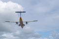 LIAT V2-LIB aircraft, an ATR 72-600 regional airliner